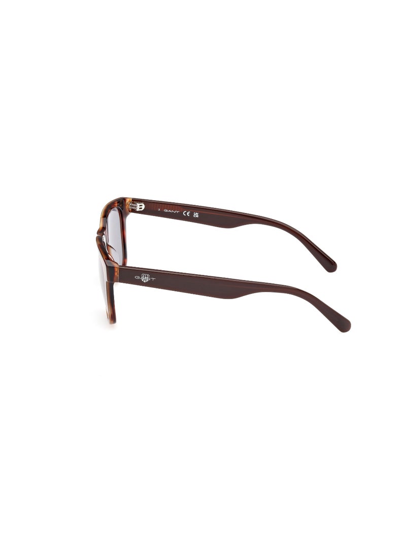 GANT FULL RIM MALE SQUARE BROWN ACETATE SUNGLASSES - Image 2